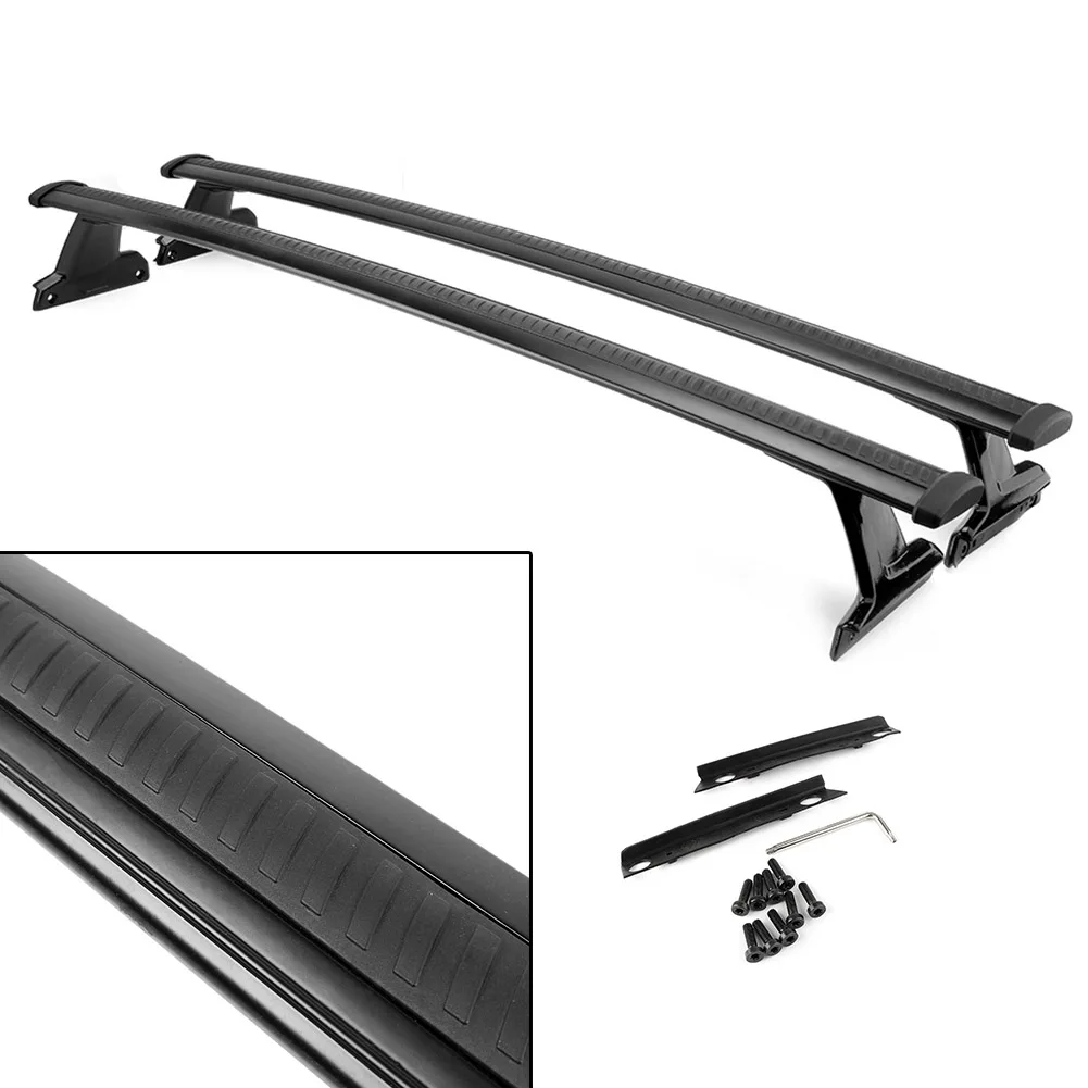 Для Chevrolet Traverse 2018 2019 2020 OEM багажник на крышу Крест-рейка посылка черный 84231368