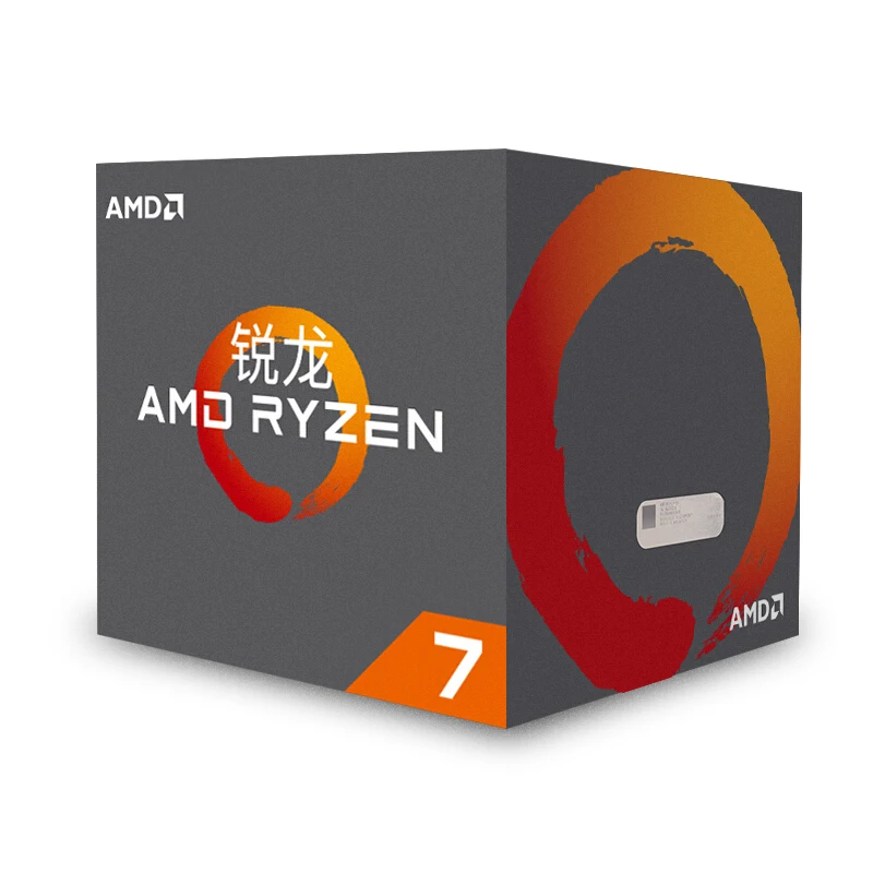 Процессор AMD Ryzen 7 2700 cpu 3,2 GHz 8-Core 16-Thread 65W processador Socket AM4 настольная упаковка с герметичной коробкой Радарный вентилятор