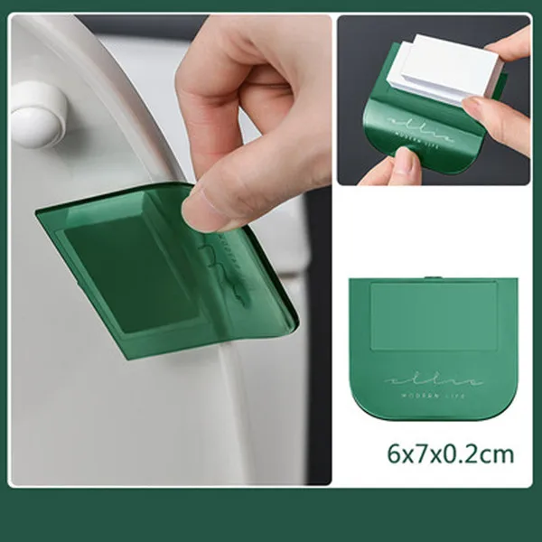 OYOREFD Portable Nordic Transparent Toilet Seat Lifter Toilet Lifting Device Avoid Touching Toilet Lid Handle WC Accessories Green