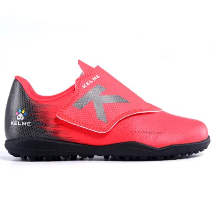 KELME/Детские футбольные бутсы; мужские и женские кроссовки; футбольная обувь; детская спортивная обувь на липучке; 6993349 - Цвет: Red