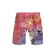 Once Upon A Time в Голливуде мужские шорты в стиле хип-хоп шорты новые летние быстросохнущие пляжные шорты мужские короткие штаны в стиле хип-хоп пляжная одежда