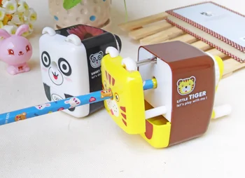 

Hand Animal Sharpener Wholesale 20pcs/Lot Korean Creative Stationery Cartoon Student Pencil Sharpener School Office Supplies 001