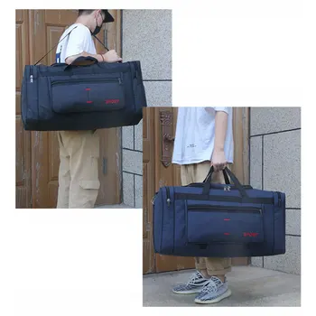 

29 inches Gym Bag Training Outdoor Black Large Capacity Duffle Travel Gym Weekend Overnight Bag Waterproof Sport Training Bags