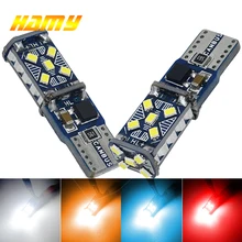 2 pces de alta potência t10 w5w conduziu a luz do sinal canbus nenhum erro 12v 7500k super brilhante w5w t10 conduziu a lâmpada lateral do afastamento da cunha do carro