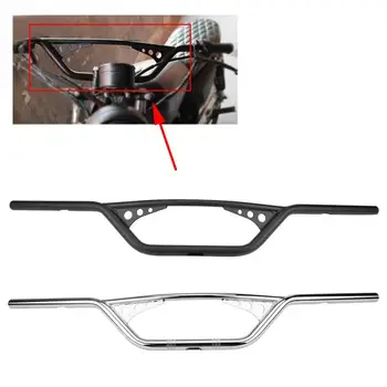 

New 7/8" 22mm Steel Motorcycle Handlebars Drilled Holes Handle Bar Replacement Part Motorcycle Accessories