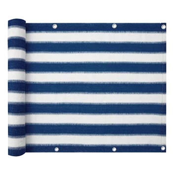 

5M Child Safe Protection Balcony Covering Pool Outdoor Heat Resistant Ventilated Striped Home Privacy Screen Garden Easy Install
