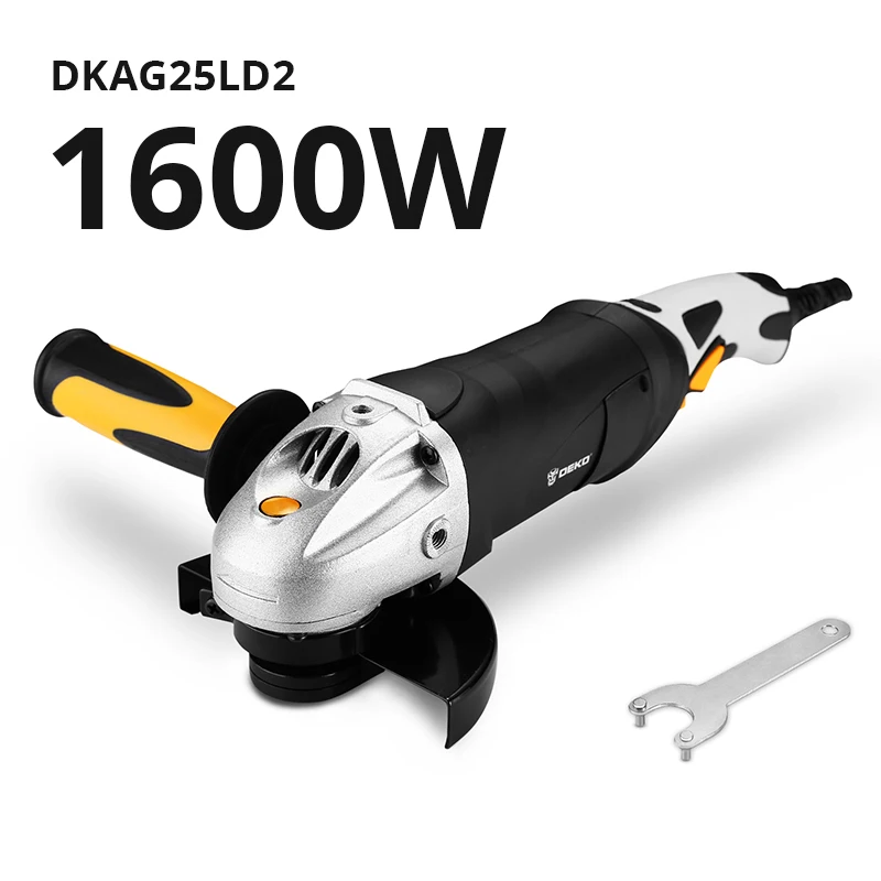 DKAG25LD2 Заводская розетка DEKO угловая шлифовальная машина для шлифования или резки металла электрическая портативная мельница угловой привод шлифовальный станок - Цвет: DKAG25LD2