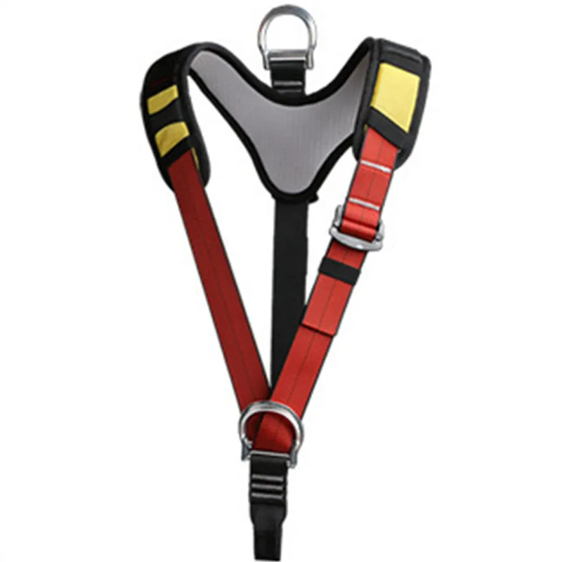 

Upper-Body Rock Climbing Rappelling Belt Fit For Fire Rescue Cave Protect Strap
