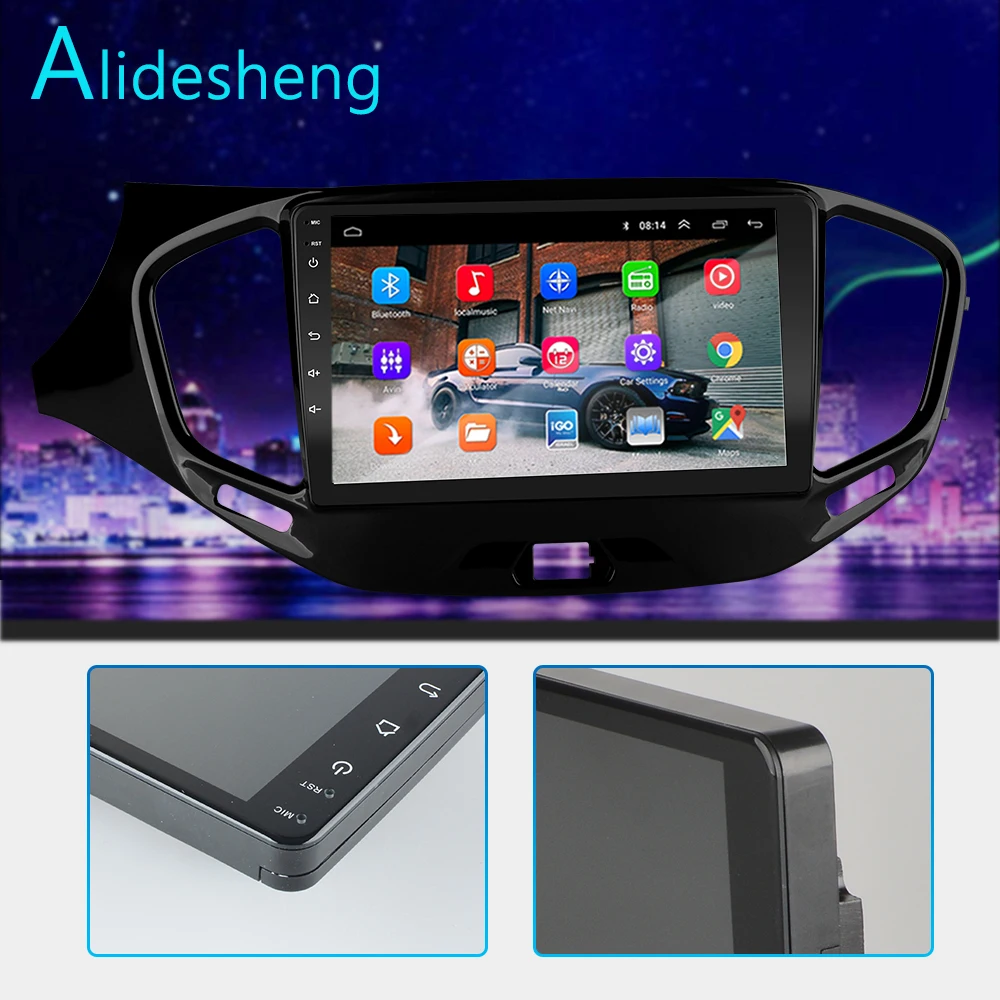 2G+32G 2.5D 2Din Android 8.1 GO car dvd Multimedia player GPS for LADA Vesta Cross Sport- Quad Core navigatio WiFi BT