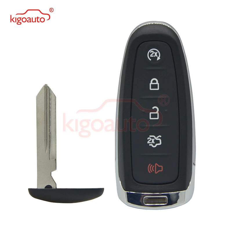Kigoauto M3N5WY8609 164-R8092 car remote key 5 button 434mhz ID46 pcf7953 for FORD Explorer Edge smart key 2011-2018