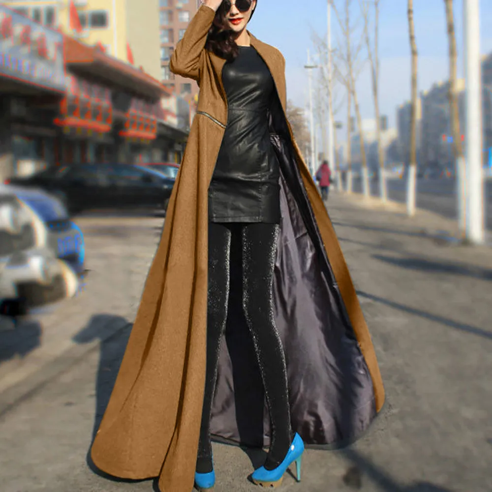Зимнее женское пальто, женские пальто, зима, Женская куртка, пальто Winder Breaker, приталенный длинный Тренч, верхняя одежда, парка, длинная одежда