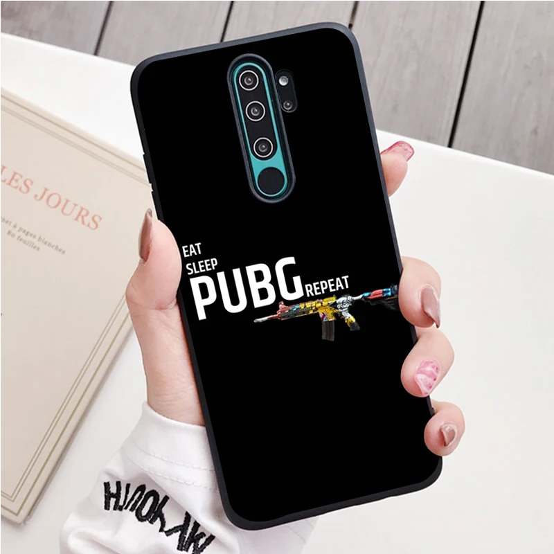 Pubg Silicone Ốp Lưng Điện Thoại Redmi Note 8 7 Pro S 8T Cho Redmi 9 7A Bao xiaomi leather case card