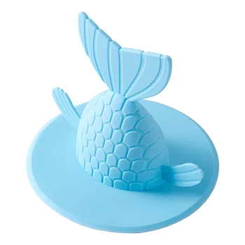 

Fish Tail Shaped Floor Drain Cover Household Shower Sink Strainer Kitchen Bathroom Water Basin Sewer Hair Stopper Anti Clogging