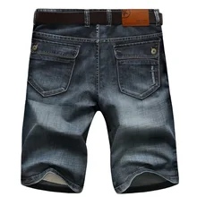 Для мужчин s Ретро Рубашки домашние брюки карго джинсовые шорты мужские джинсы Винтаж выцветшие с несколькими карманами в стиле милитари байкерские Короткие джинсы плюс Размеры 30-42