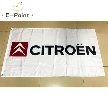 

France Citroen Car Flag 2ft*3ft (60*90cm) 3ft*5ft (90*150cm) Size Christmas Decorations for Home Flag Banner Gifts