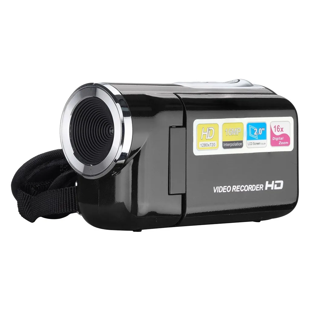 Цифровая камера 1080P HD видеокамера 4x цифровой зум ручная цифровая камера s F808 - Цвет: A