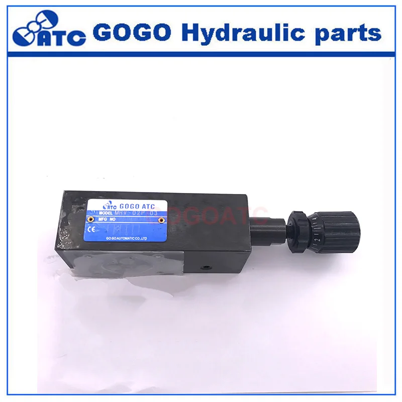 GOGO MRV-02P/03P/04P/06-P/A/B-K-1/2/3-B/C/H обратный клапан дроссельной заслонки редукционный |