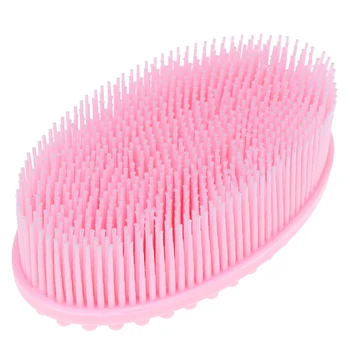 

Silicone Scalp Comb Head Massage Hair Stress Relax Body Cleansing Shampoo Cleaning Brush Shower Bath Massager
