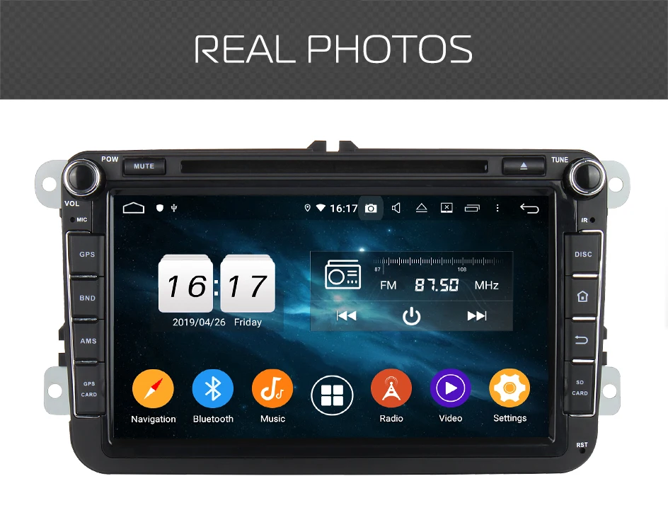 Marubox KD8019 64GB dvd-плеер автомобиля для Volkswagen Magotan, Универсальный Автомобильный мультимедийный плеер с DSP, gps навигацией, Android 9