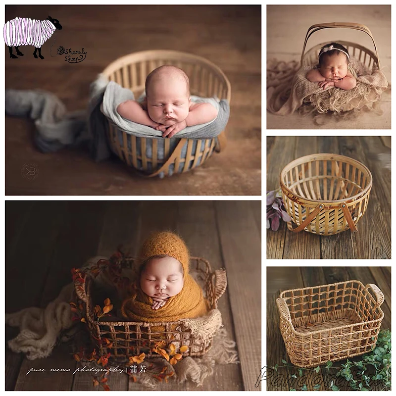 baby photography basket