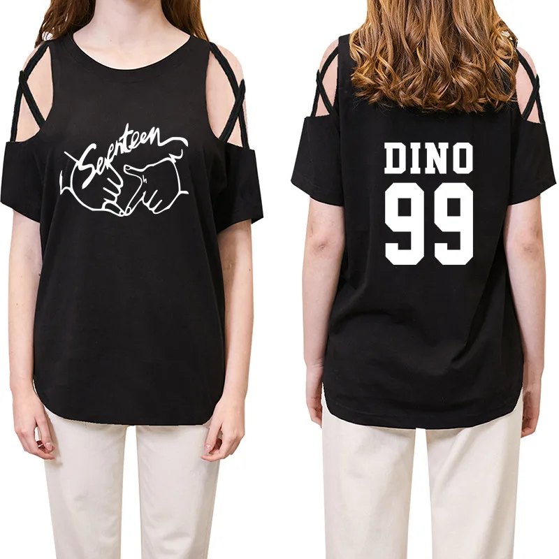 

Casual Fashion Summer New Tops Short Sleeve Large Size S-2XL Loose Female Harajuku Printed T-shirt Sexy Strapless T-shirt Ladies