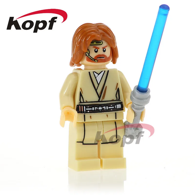 

Building Blocks Single Sale Obi Wan Kenobi Princess Leia Ponda Baba Anakin Skywalker Model Bricks Children Gift Toys XH 492