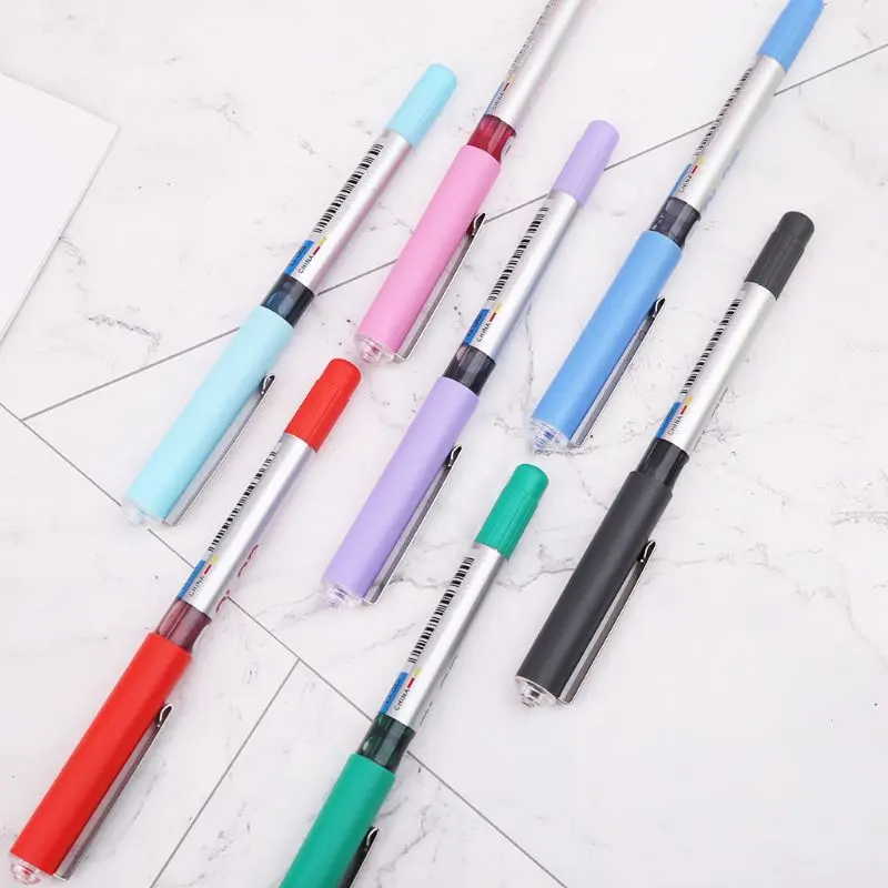 0,38 мм игольчатая прямая жидкая гелевая ручка свободное написание цвета пилот канцелярские принадлежности Школьные принадлежности LX9A