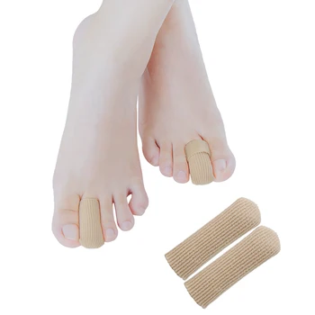 

Sumifun Finger & Toe Protectors Fabric Gel Tube Bandage Foot Feet Pain Relief Guard For Feet Care Insoles Massage Health