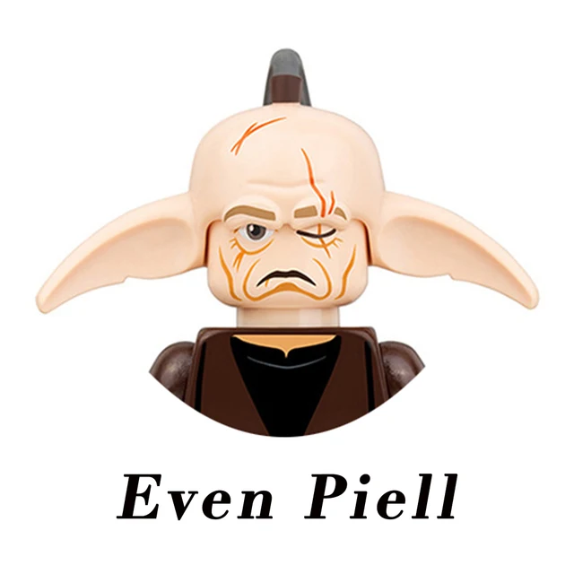 Disney Obi-Wan Kenobi Boba Fett Building Blocks Ahsoka Luke Yoda Kylo Ren Count Dooku Mandalorianes Shaak Ti Action Figure Toys G-PG701