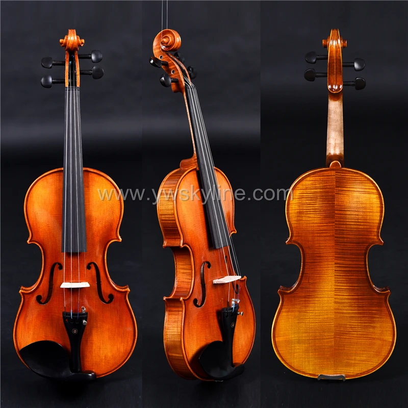 Классическая серия скрипок из цельного дерева среднего класса VA402