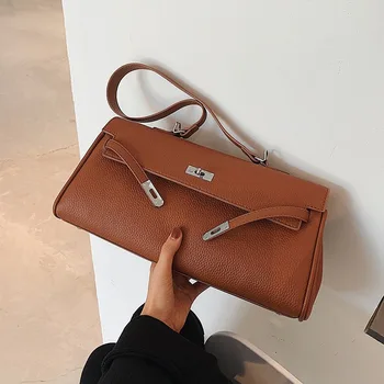 

Women's handbags large capacity solid color net red one-shoulder armpit bag handbags women bags designer handbags women bags