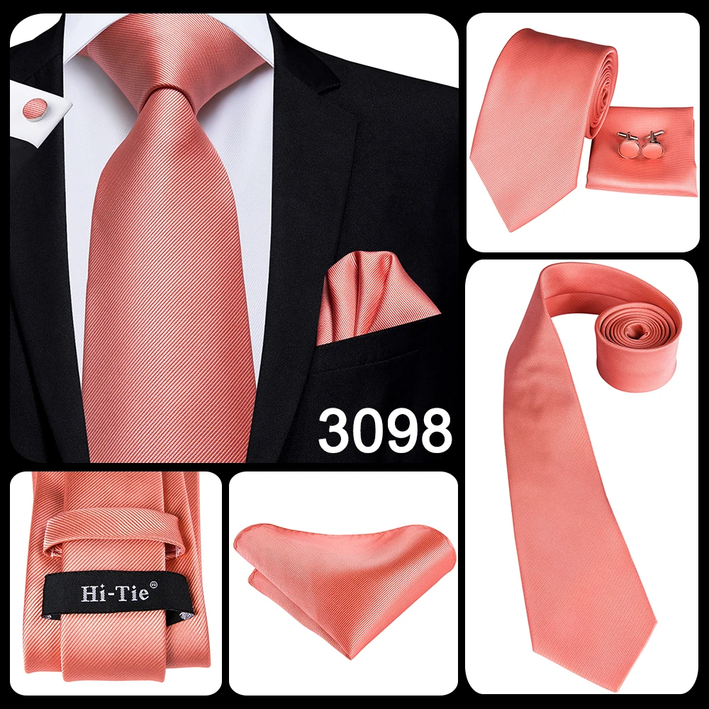 Salbeigrüne Einfarbige Hochzeitsschleife für Männer, Einstecktuch, Manschettenknöpfe, Herrenkrawatten-Set, Modedesigner, Business-Party, Seide, Dropshipping – Detail 39