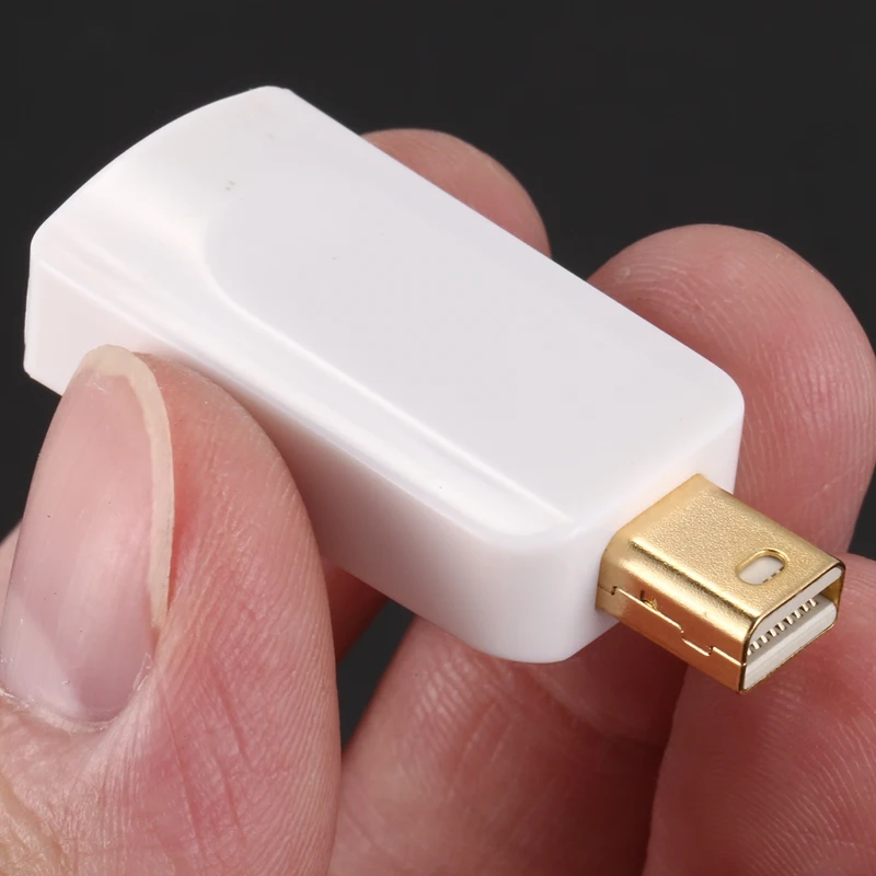 Горячая 3C-Mini DP в HDMI конвертер 1080P Full HD для Apple Macbook, Macbook Pro, iMac, Macbook Air, Mac мини ноутбук-с видео