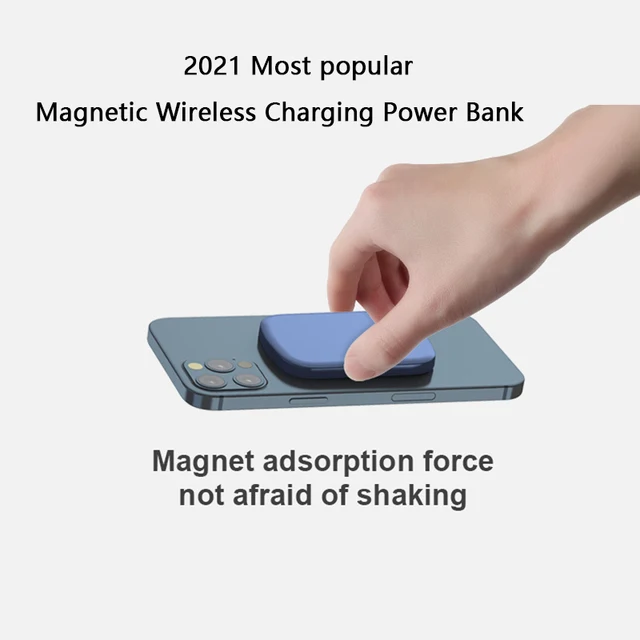 15W Wireless Charging PD20W Power Bank For iPhone 12