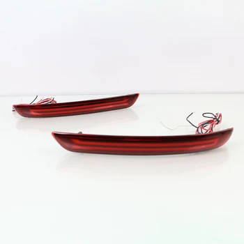 

For Toyota Innova 2015-2016 New Dual-Function Driving+Brake Light 2Pcs LED Car Rear Bumper Reflector Auto Tail Brake Light 2020