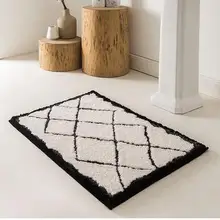 Скандинавский ванной водопоглощающий и быстрый коврик для сушки ванной туалет Противоскользящий коврик для ног коврик для спальни