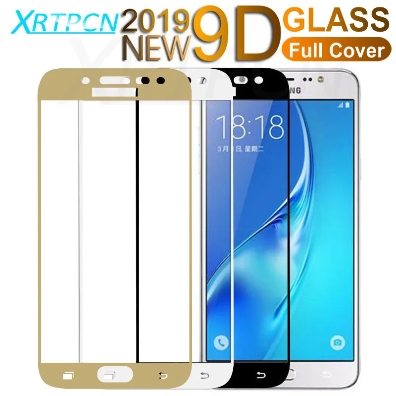 9D закаленное стекло для samsung Galaxy J3, J5, J7, A3, A5, A7,, S7, защита экрана, защитное стекло, пленка, чехол