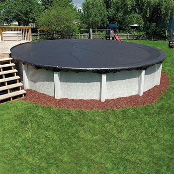 

12ft Above Ground Protective Strong Garden Round UV Resistant Rainproof Folding Frame Inflatable Outdoor Swimming Pool Cover