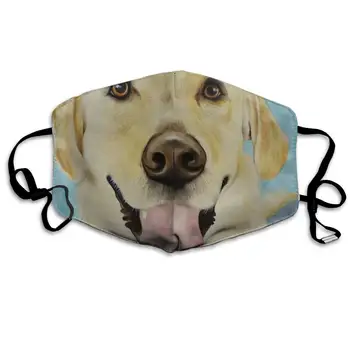 

Breathable Anti Dust Mouth Mask with Adjustable Earloop, Warm Windproof Reusable Washable Half Face Mask, Weenie Dogs