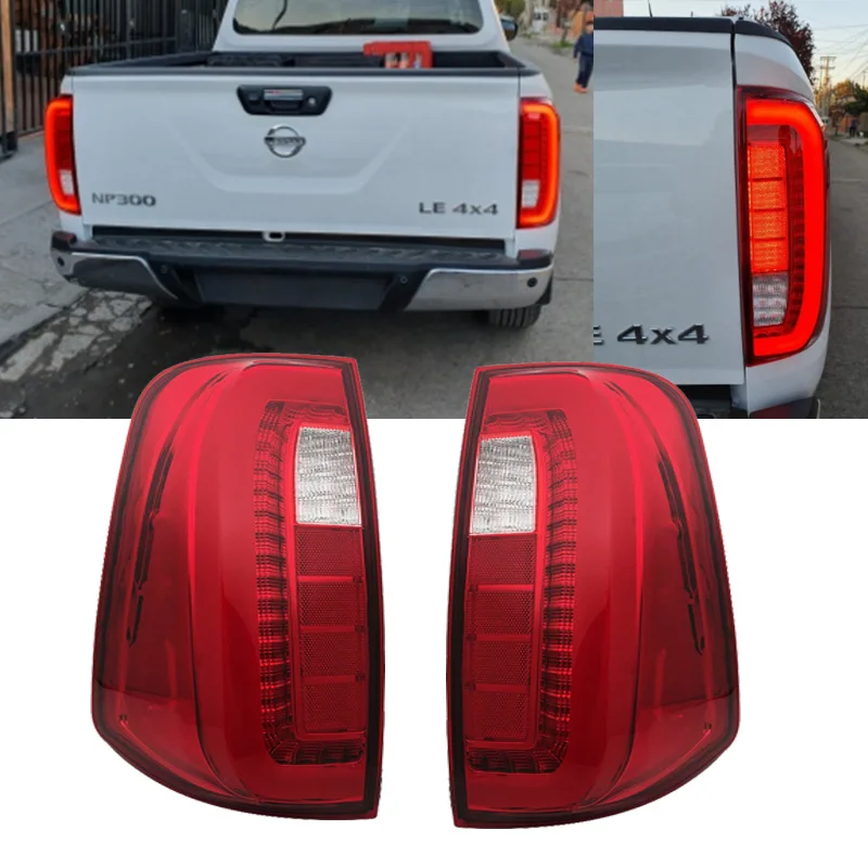 Задние фонари для N issan Navara Np300 2015 2016 2017 2018 2019 светодиодные задние стоп сигнал