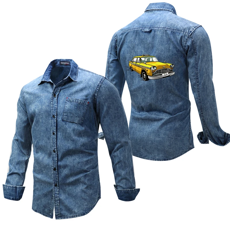 extra long jean jacket