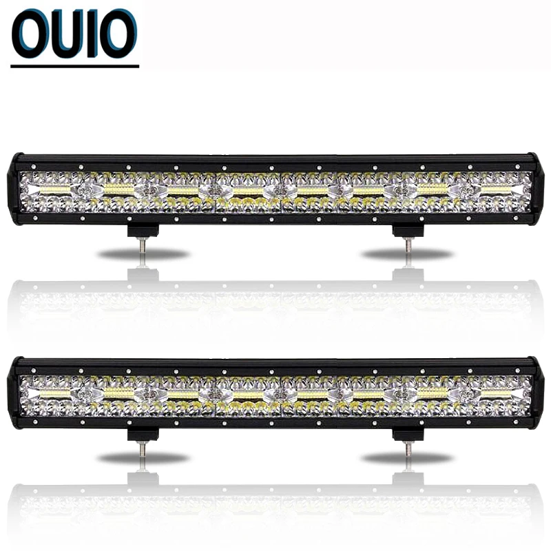 

480W 23" Offroad Led Light Bar 12V 24V Spot Flood Combo LED Work Light for Jeep Car 4WD Truck SUV ATV Headlight WorkLight Lamp