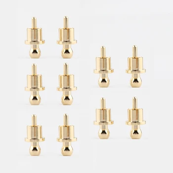 

10pcs Gold Plated RCA Cap Plug Short-Circuit Socket Phono Connector RCA Shielding jack socket protect cover caps
