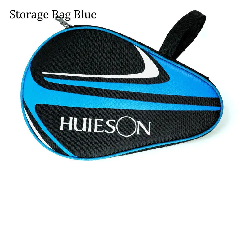 Huieson Table Tennis Racket Set 7 Star Professional Game Ping Pong Paddle Ebony Wood Long Handle Short Handle with Case 2 Ball (6)