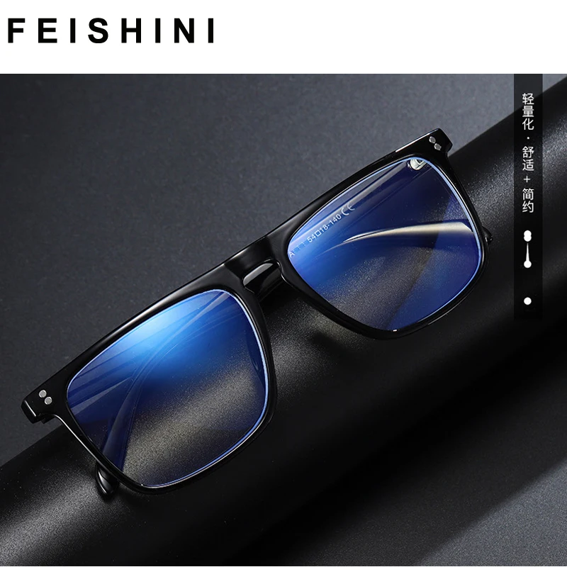 Anti Blue Light Glasses Blocking Filter Reduces Tony Stark Eyewear Strain Clear Gaming Computer Glasses Men Improve Comfort