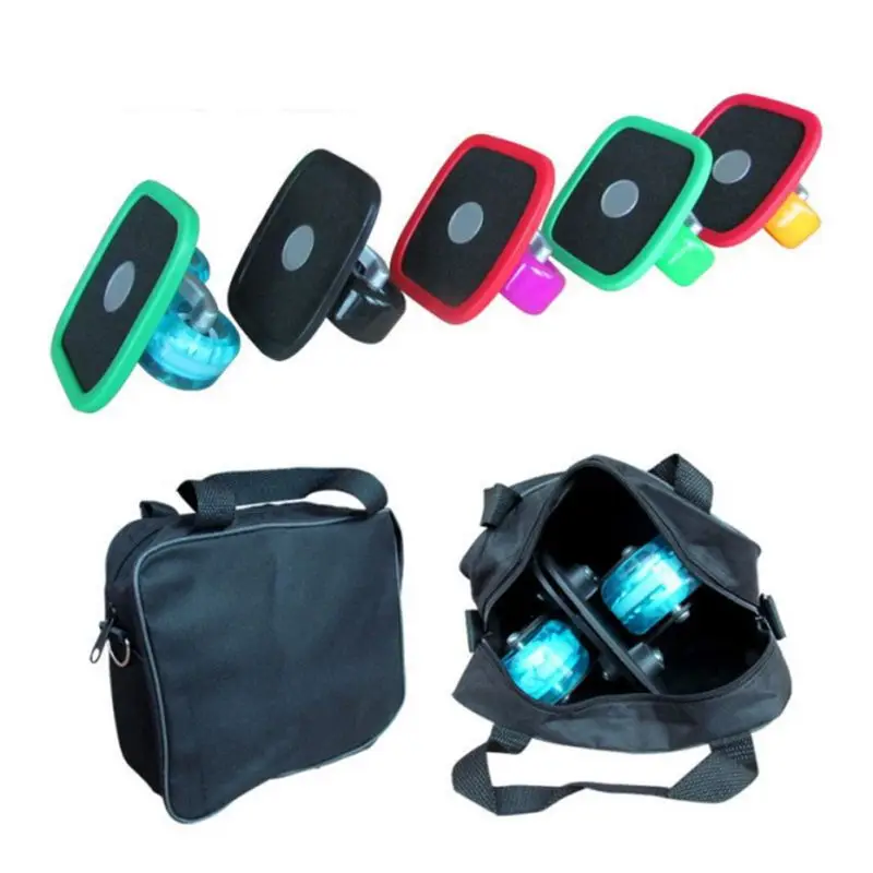 

Drift Board Shock Resistant Portable Aluminum Alloy Split Skateboard Roller Drift Skates Plate With PU Wheels For Fitness