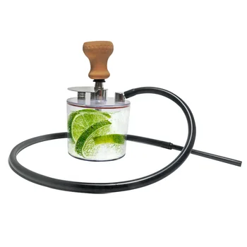 

luxury Round Acrylic Sheesha chicha Hookah Shisha Cup Flavour Smoking Accessories Nargile for Shisha Hookah Set