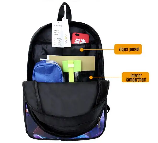 Mochila Bilie eilish студенческий рюкзак креативный полиэстер удобный большой емкости рюкзак на плечо