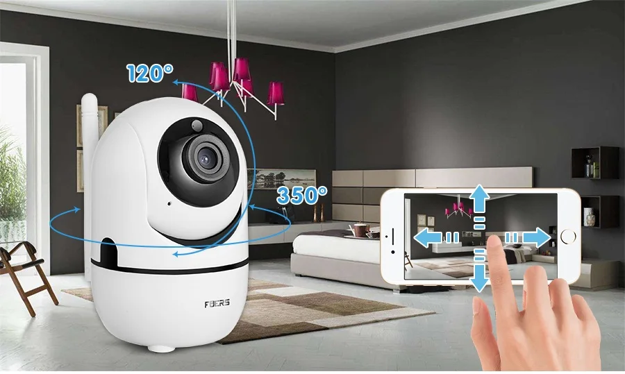 Fuers HD 1080P IP камера Tuya APP крытая камера мини беспроводная домашняя безопасность WiFi камера наблюдения ночное видение CCTV камера