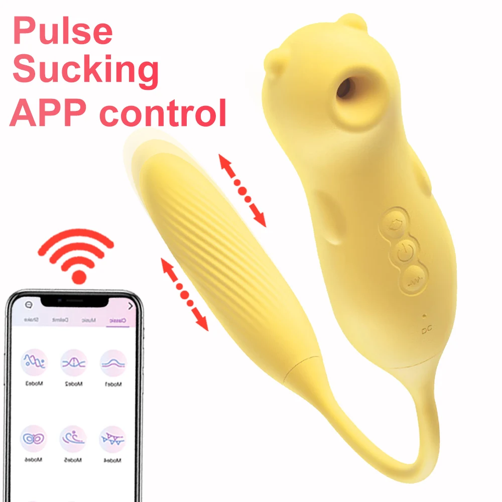 APP Remote Vibrators For Women Clitoris Sucking vibator Nipple Massage Dildo G spot Stimulator Sex Toys fo Adult Masturbators
